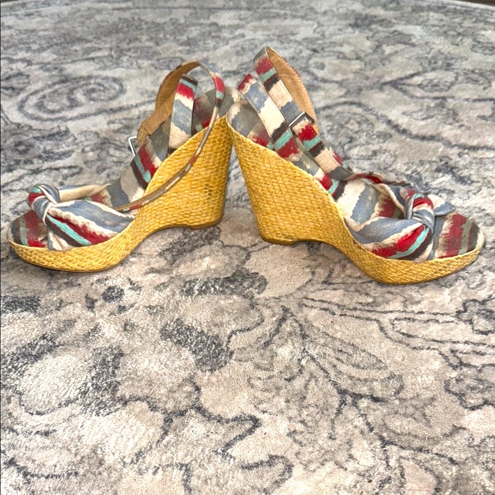 Splendid Summer Espedrille  Sandals with Ankle Strap